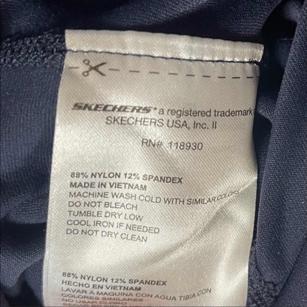 NWT SKECHERS Navy Blue Ladies "GO WALK" High waisted Leggings Tights, Size XXL - Picture 6 of 8